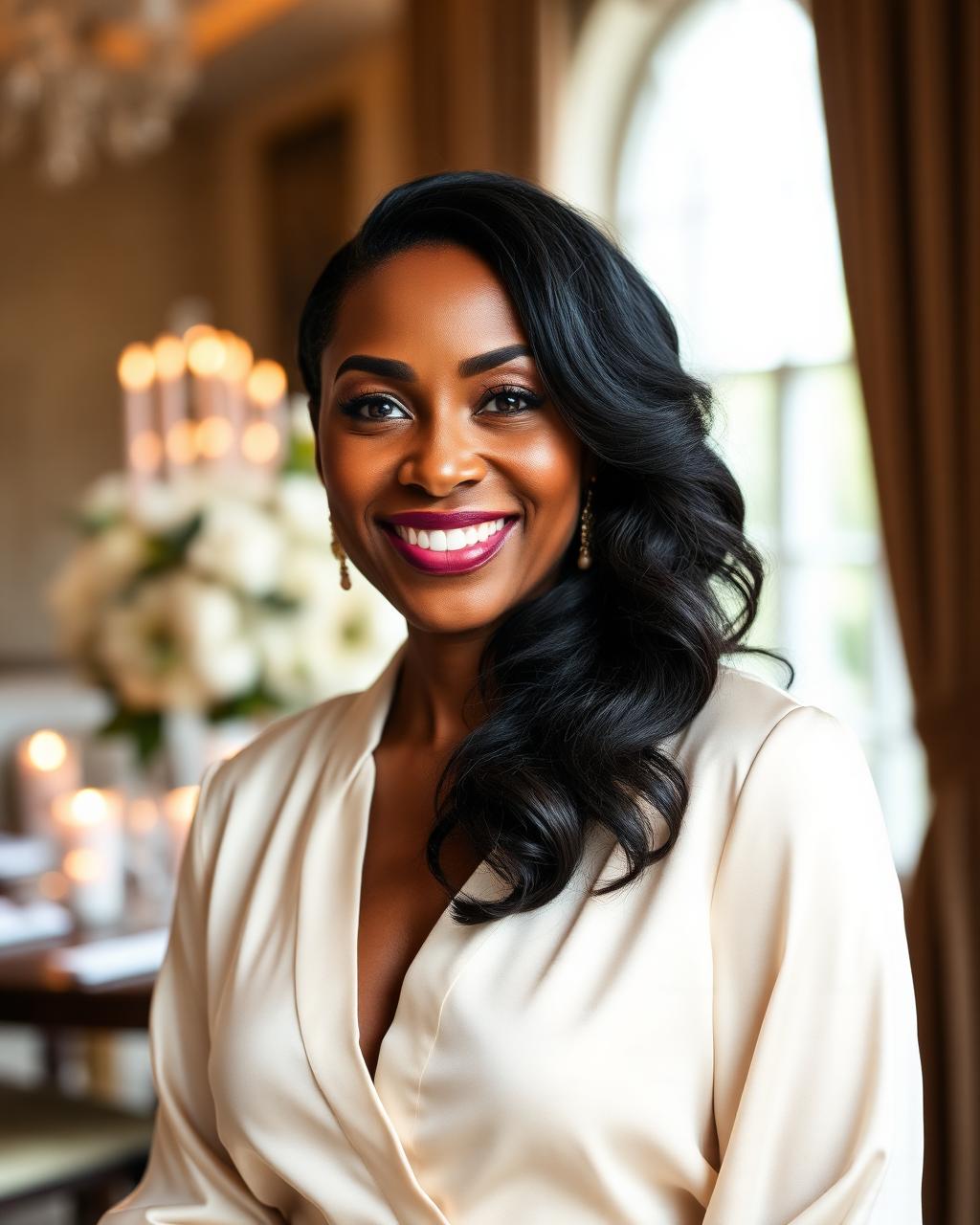 Veronique Vanriel — Owner & Creative Director of V3 Violet Events