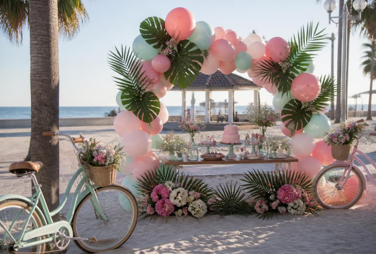 Event Planning setup in Hollywood — Hollywood Beach Broadwalk